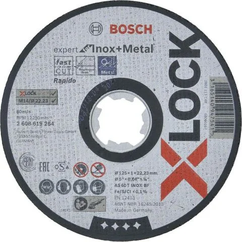 Expert for Inox + Metal Bosch Kappeskive 2300066