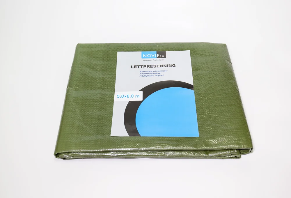 Presenning grønn 6×8 meter 130 gr v:9721148 Presenning grønn 6×8 meter 130 gr v:9721148