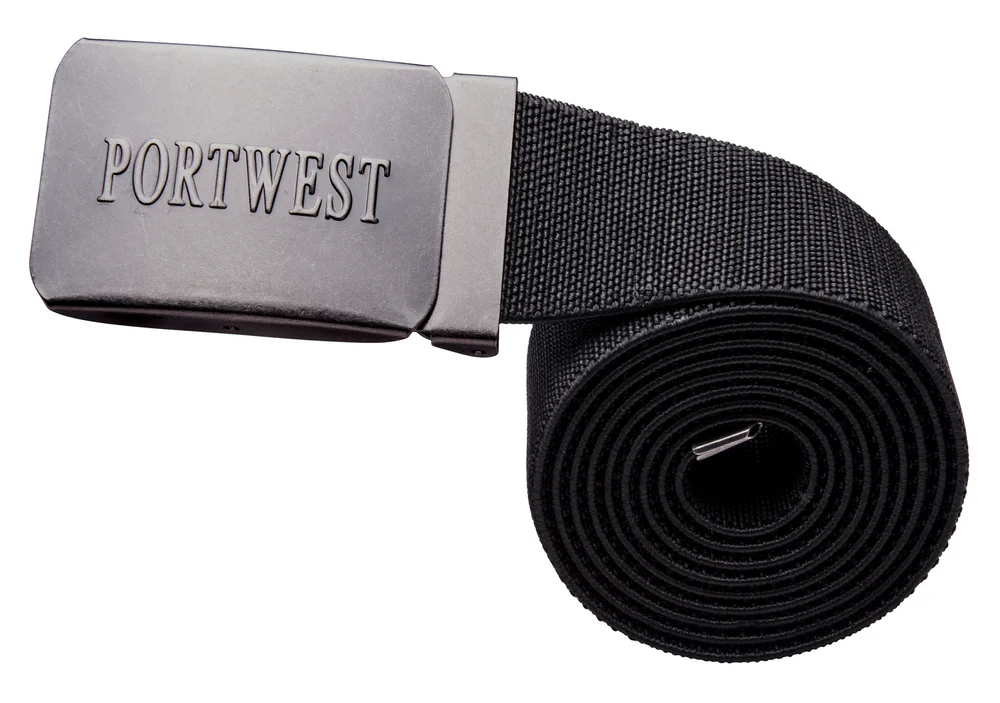 Belte C105 Elastisk Sort – PortWest v:1498969
