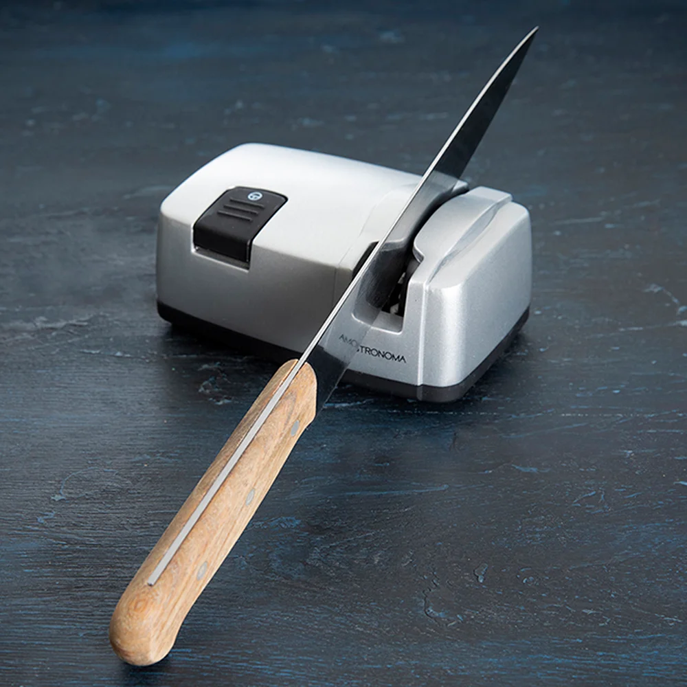 GASTRONOMA KNIVSLIPER SØLV/SVART, 40 WATT v:5502250