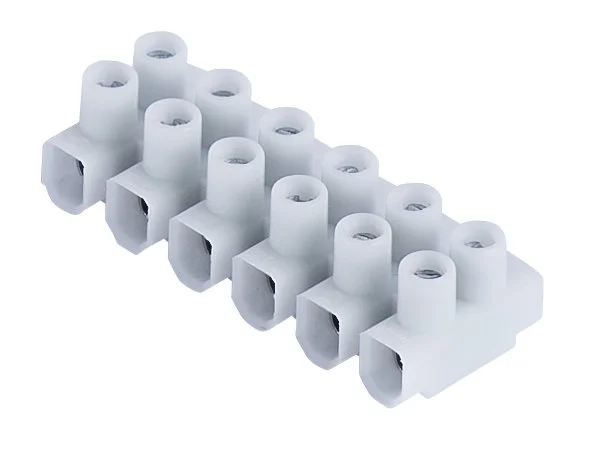 Rekkeklemme 6-pol pose 0,5-2,5 m2 v:5709328 Rekkeklemme 6-pol pose 0,5-2,5 m2 v:5709328