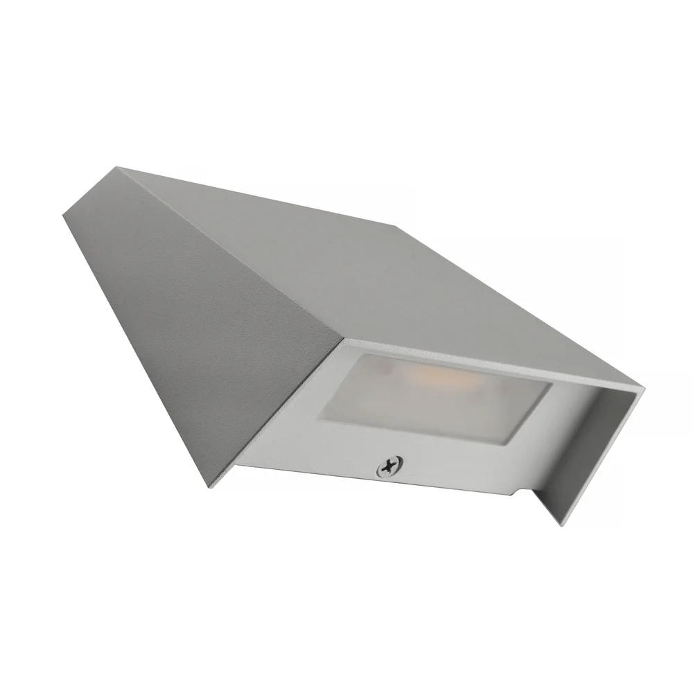 Hide a lite Vegglampe Edge, grå, 4W v:1985734