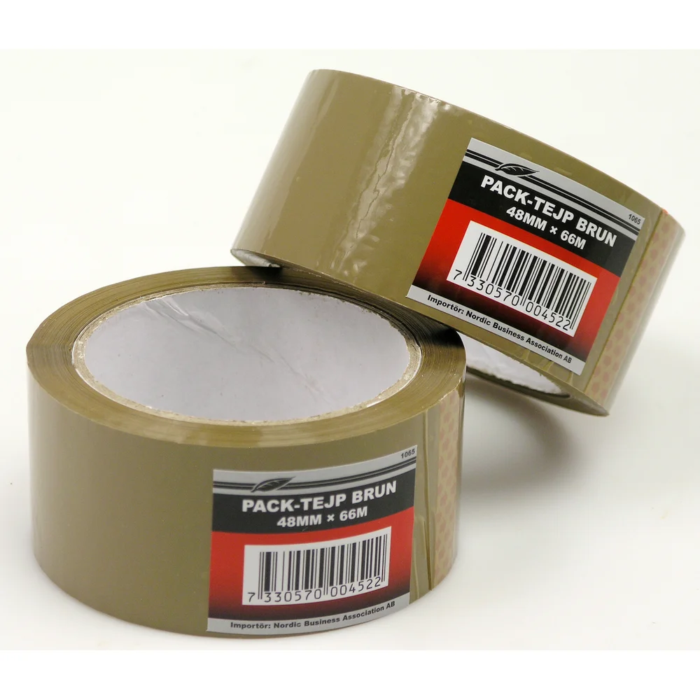 PAKKETAPE 48MM- 66METER v:4218160 PAKKETAPE 48MM- 66METER v:4218160