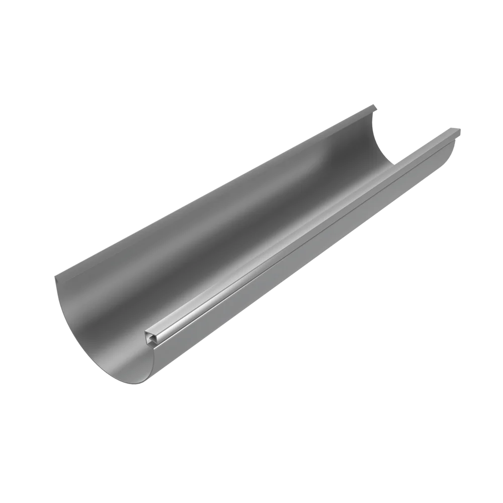 Takrenne Aluminium 100mm 3m Ubeh - Grøvikrenna v:9734028