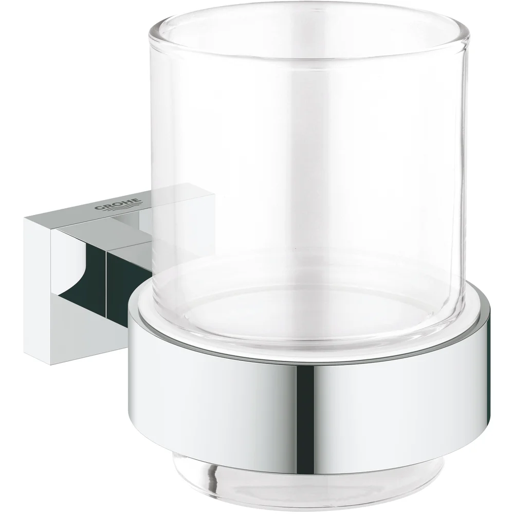 GROHE ESSENTIALS CUBE TANNGLASS M/HOLDER v:8320852