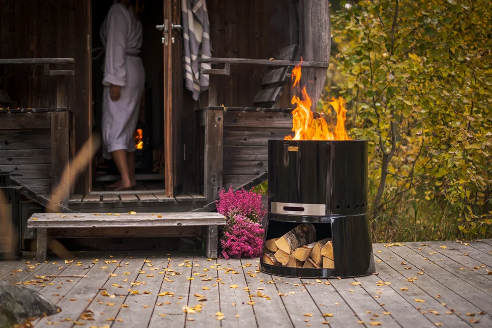 Bålbrenner Pilar Premium 50 – sort, plassbesparende ildsted med vedoppbevaring v:6539135 Bålbrenner Pilar Premium 50 – sort, plassbesparende ildsted med vedoppbevaring v:6539135