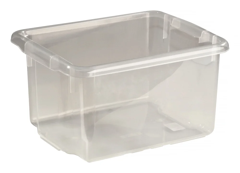 Nordiska Plast Oppbevaringsboks, 15 l, gjennomsiktig v:2936973 Nordiska Plast Oppbevaringsboks, 15 l, gjennomsiktig v:2936973
