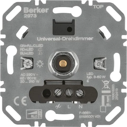 2973 Hager Vridningsdimmer 4025412 2973 Hager Vridningsdimmer 4025412