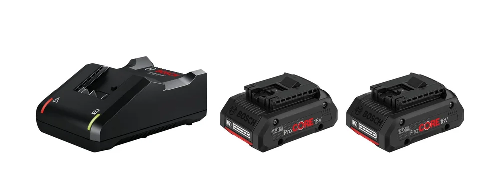 BOSCH BATTERISETT 18V PC 2X4AH 1840 v:1086865 BOSCH BATTERISETT 18V PC 2X4AH 1840 v:1086865