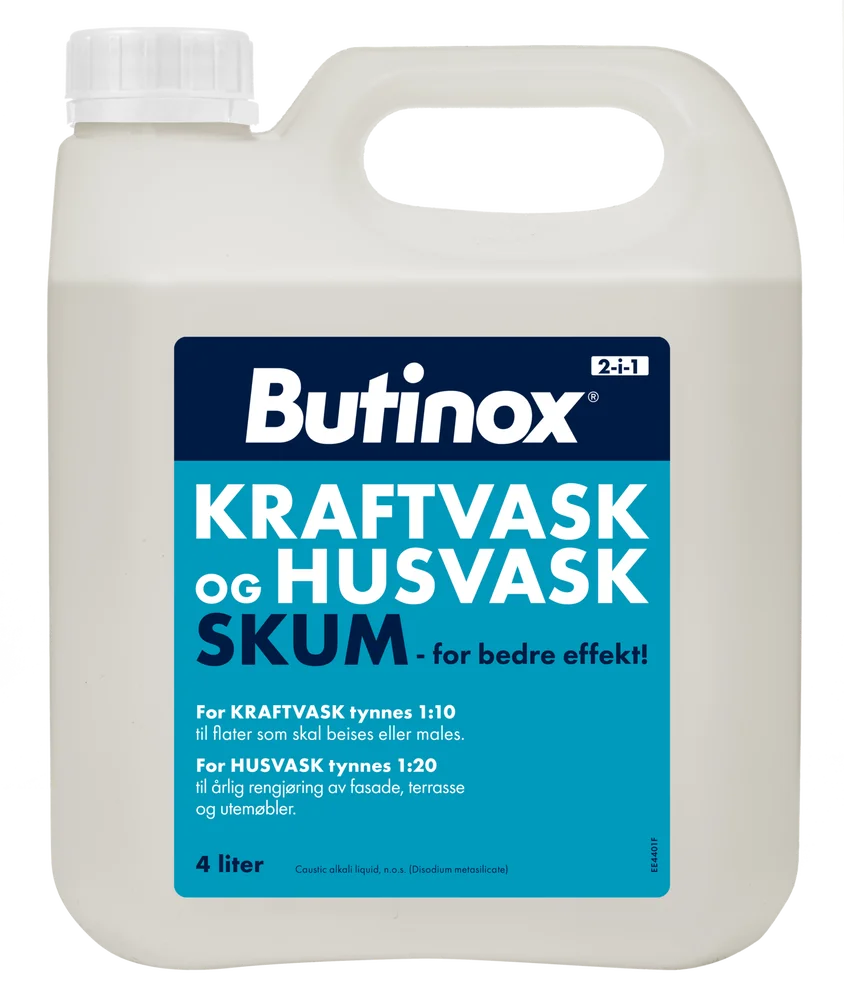 BUTINOX KRAFTVASK/HUSVASK SKUM 4L v:8687312 BUTINOX KRAFTVASK/HUSVASK SKUM 4L v:8687312