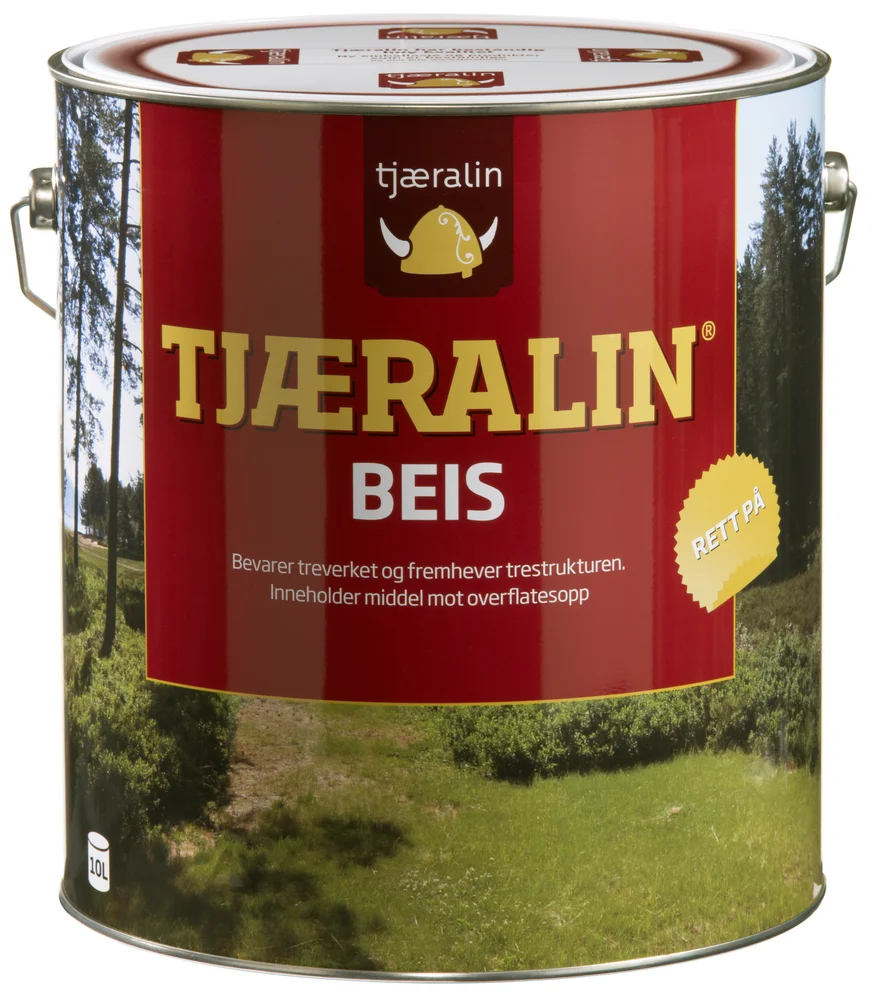 TJÆRALIN FERDIGFARGE TR GÅRDSBR 10L v:6290268