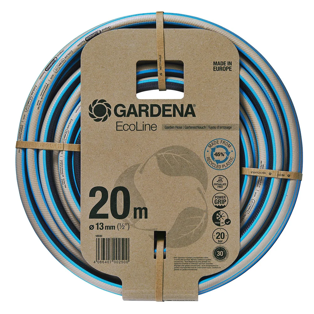 Gardena Slange ecoline 13 mm 1/2" 20M v:4226132 Gardena Slange ecoline 13 mm 1/2" 20M v:4226132