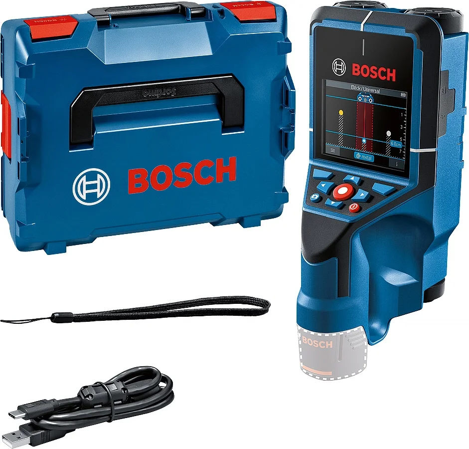Bosch Detektor D-TECT 200 C, uten batteri & lader v:2600872 Bosch Detektor D-TECT 200 C, uten batteri & lader v:2600872
