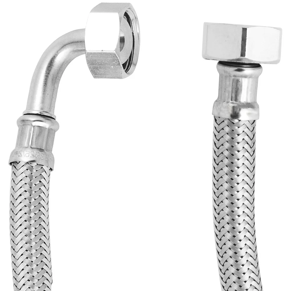 FLX TRYKKSLANGE TIL KABINETT 1/2" RETT X 1/2" VINKEL 120 CM v:4517438 FLX TRYKKSLANGE TIL KABINETT 1/2" RETT X 1/2" VINKEL 120 CM v:4517438