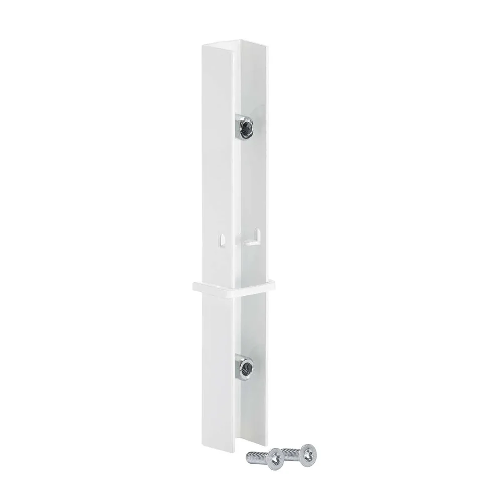 Elfa hvit adapter til forlengerhengeskinne v:5156463