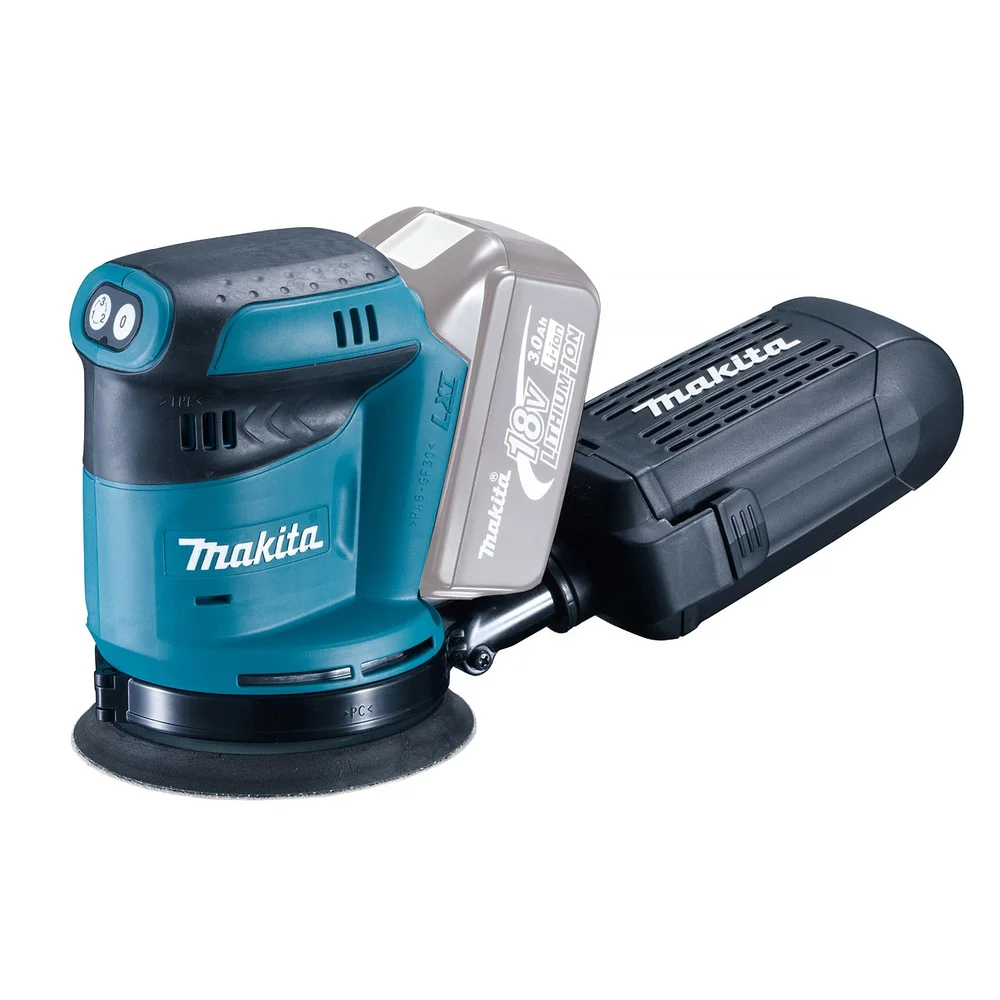 Makita Eksentersliper LXT DBO180Z, uten batteri & lader v:9039843