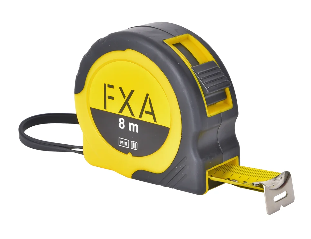 Målebånd 8m 25mm båndbredde – FXA v:2350843 Målebånd 8m 25mm båndbredde – FXA v:2350843