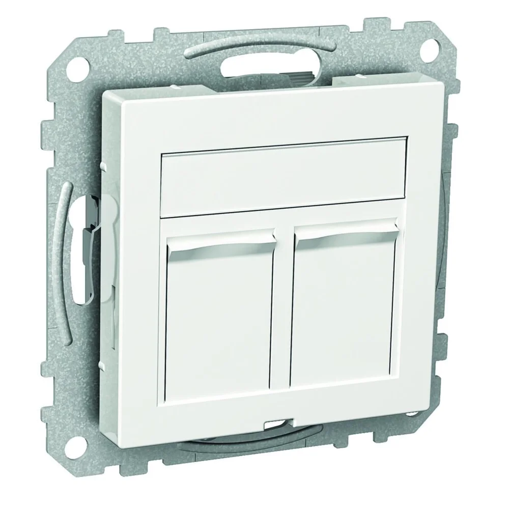 Schneider Electric Sentrumplate, 2 koblinger, Exxact v:3958142