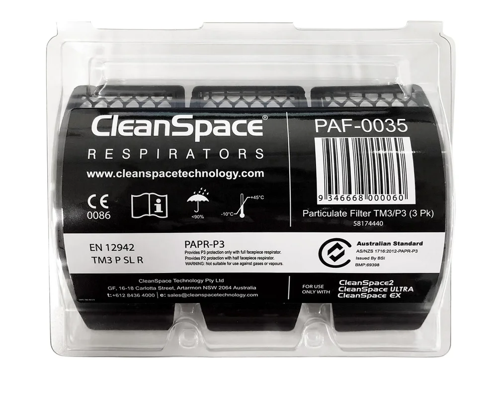 CLEANSPACE CLEANSPACE PARIKKELFILTER TM2P v:8016614