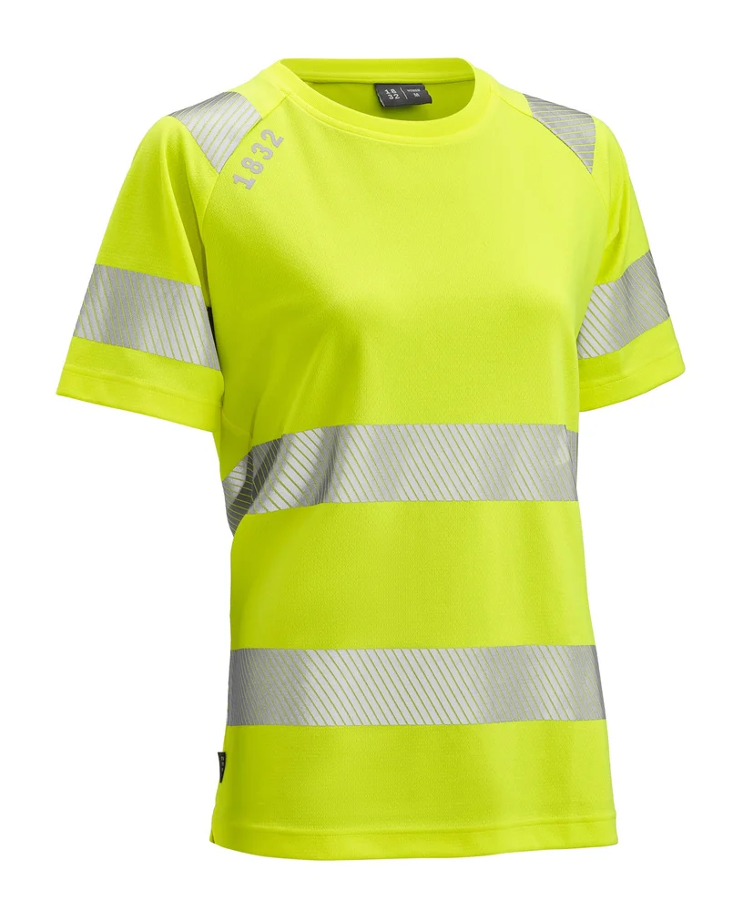 1832 T-SHIRT T1W DAME KL.2 GUL v:3558341