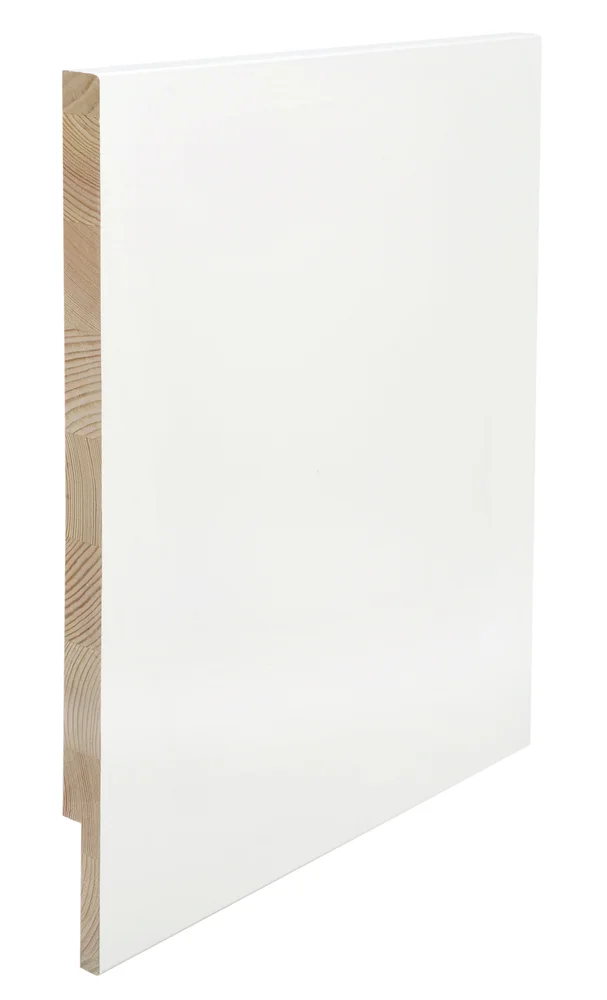Utforing furu dørsett laminert hvit bomull S0502-Y 18x400x2400 mm v:4763694