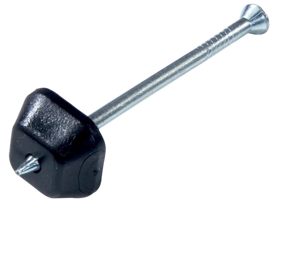 Stålspiker m/brikke 3x60 mm for lettklinker v:1953504