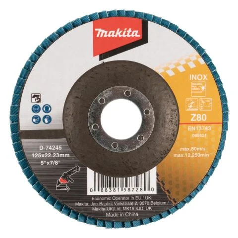 D-74245 Makita Lamellslipeskive 4032811 D-74245 Makita Lamellslipeskive 4032811
