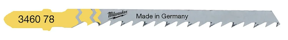Stikksagblad for Tre og Plast Milwaukee for Kurvsaging Flerpakning v:6293749