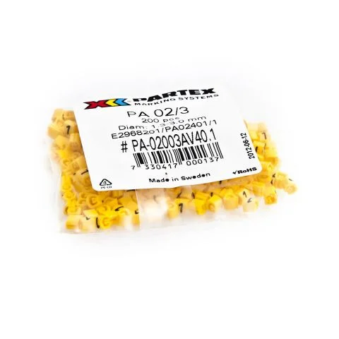 PA02401/L3 Partex Kabelmerking 3096045 PA02401/L3 Partex Kabelmerking 3096045