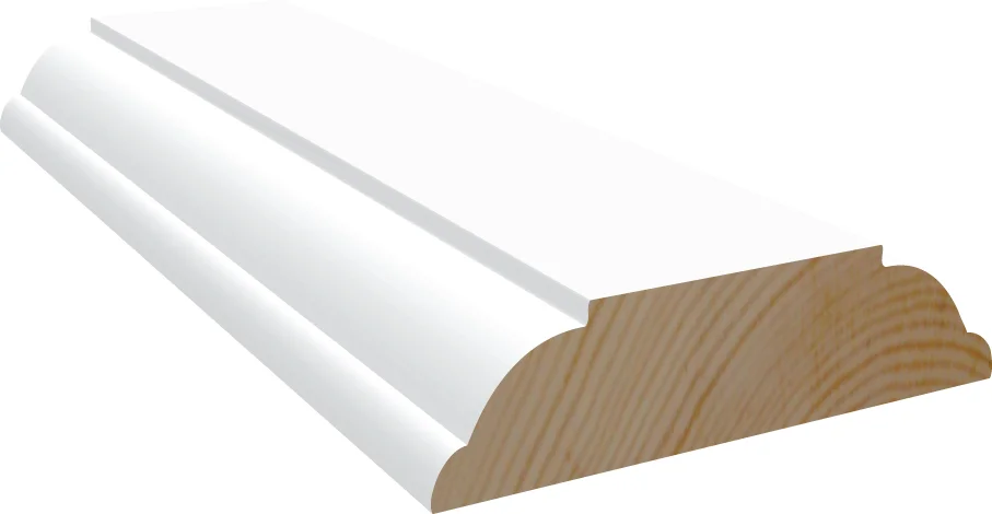 Pyntelist furu hvit bomull S0502-Y 9×34 mm v:3913075