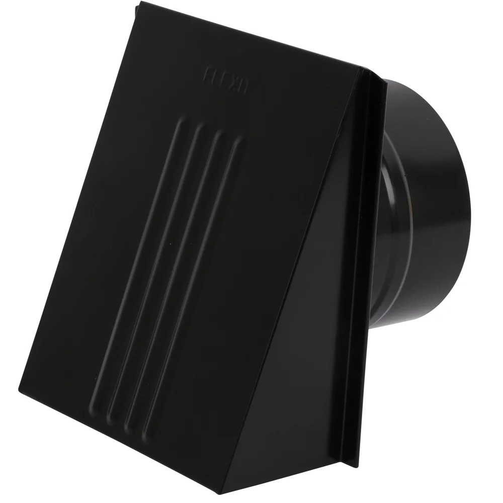 VENTILATORVENTIL M/SPJ SVART Ø150 v:9219412