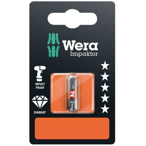 Impaktor PZ2 Wera Bits TT10636-3 Impaktor PZ2 Wera Bits TT10636-3