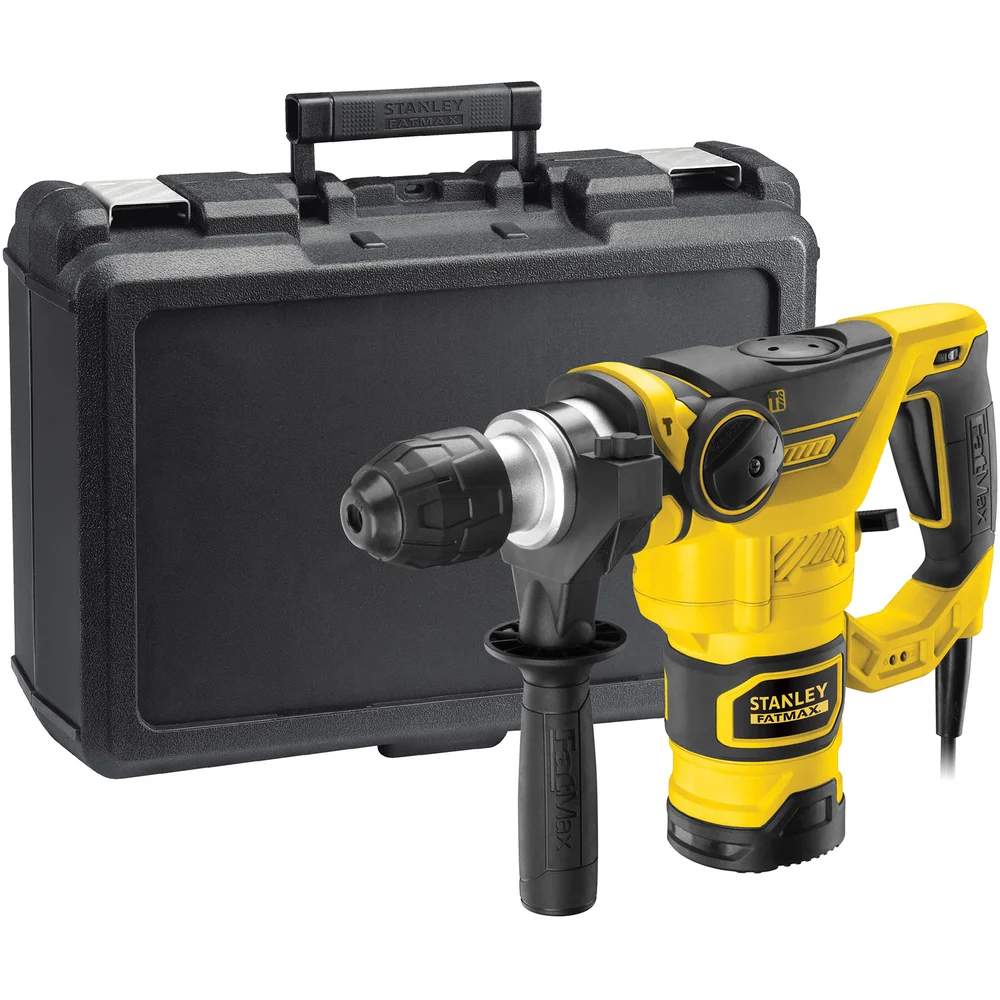 STANLEY FATMAX BORHAMMER SDS+ 1250W 1,8J I KOFFERT v:8995938 STANLEY FATMAX BORHAMMER SDS+ 1250W 1,8J I KOFFERT v:8995938