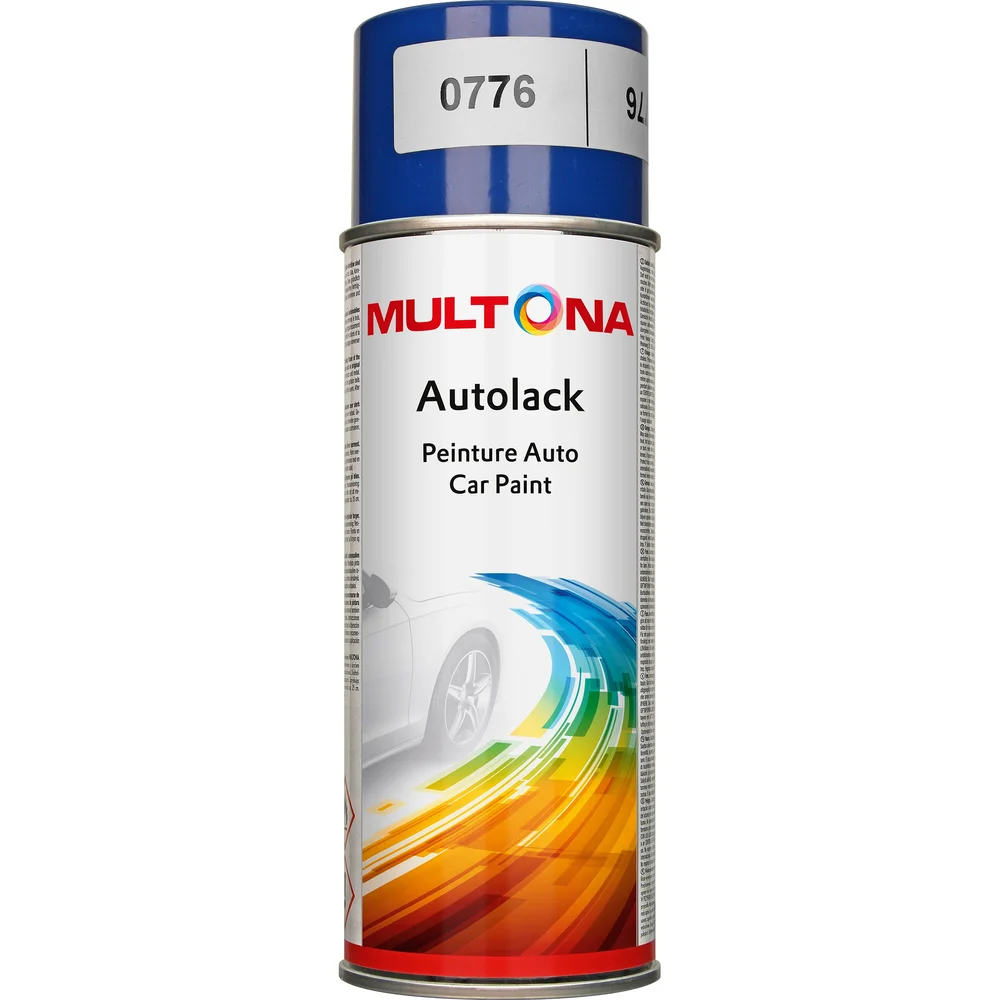 Multona Bilfarge blå 0776, 400 ml v:5083483 Multona Bilfarge blå 0776, 400 ml v:5083483