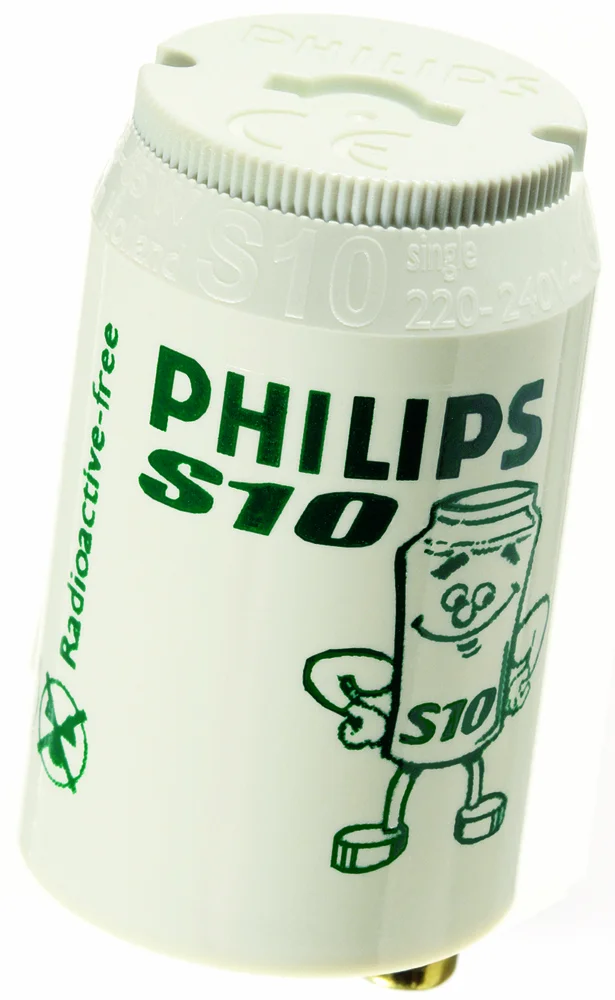 Tenner lysrør s10 singel 4-65w boks philips tenner s10 220/240v 25stk v:8681741