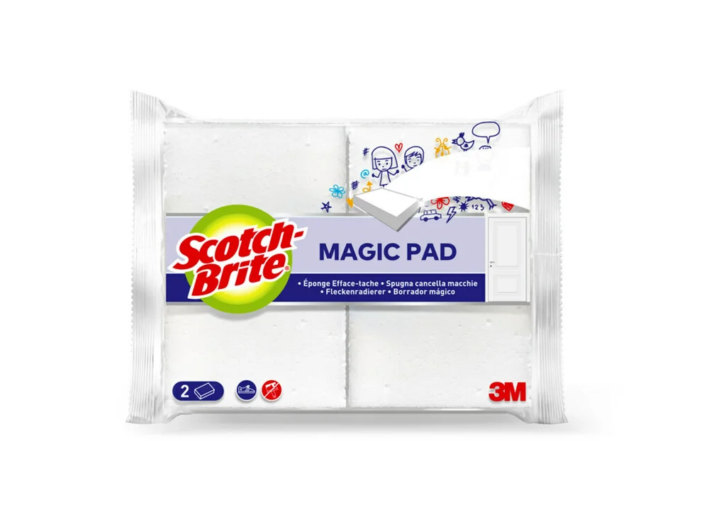 Svamp flekkfjerner magic 2 stk v:8647695