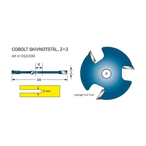 013-030 Cobolt Notplate 3132967