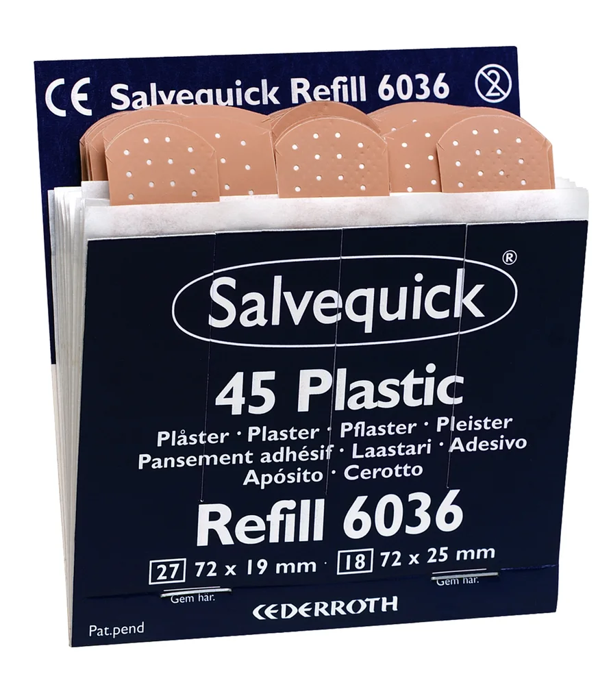Plaster salvequick 6036 refill 270 stk v:9529165 Plaster salvequick 6036 refill 270 stk v:9529165