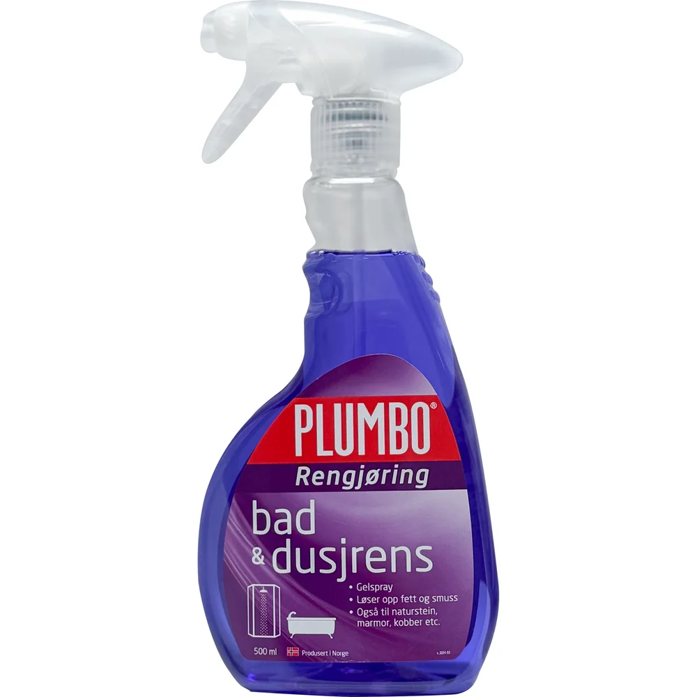 PLUMBO RENGJØRING BAD OG DUSJRENS v:1874320