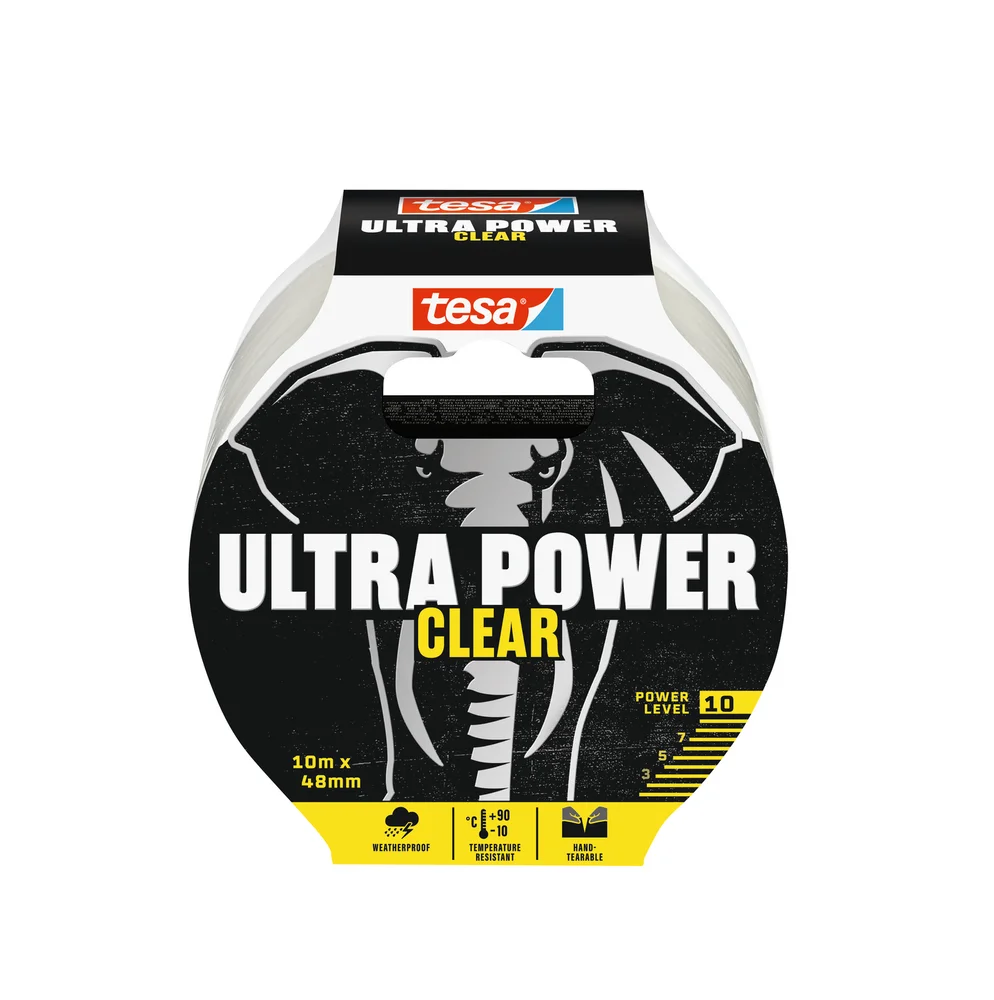 Reparasjonstape Ultra power transparent 10mx48mm – Tesa v:8117218 Reparasjonstape Ultra power transparent 10mx48mm – Tesa v:8117218