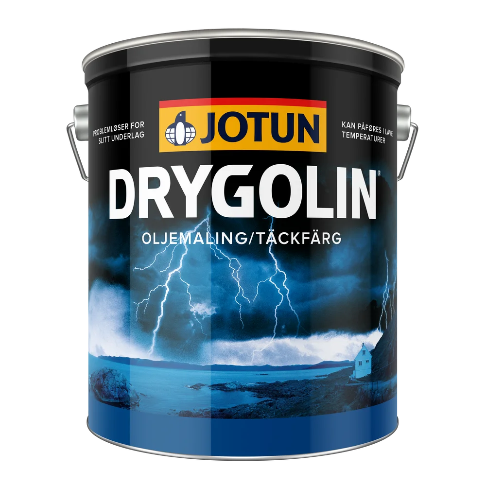 Drygolin Oljemaling 001 hvit 4,5 liter v:1907269 Drygolin Oljemaling 001 hvit 4,5 liter v:1907269