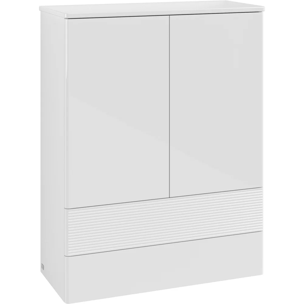 V&B ANTAO HØYBORD 2 DØRER RILLET 814X1039X356 HVIT v:6021275 V&B ANTAO HØYBORD 2 DØRER RILLET 814X1039X356 HVIT v:6021275