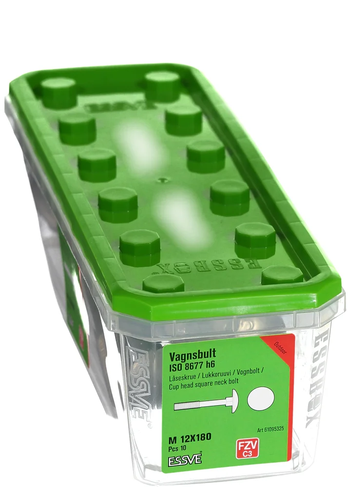 Låseskrue din 603 fzv m 12x180essbox -10 v:5738150