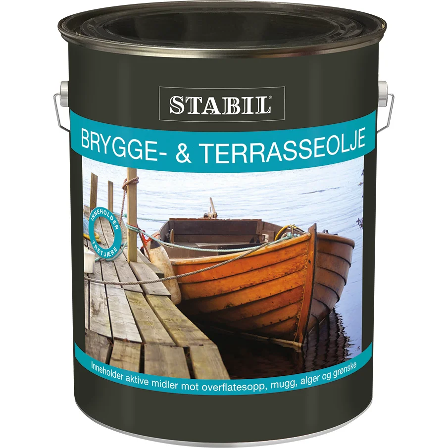 STABIL BRYGGE- & TERRASSEOLJE 9 L v:8184915