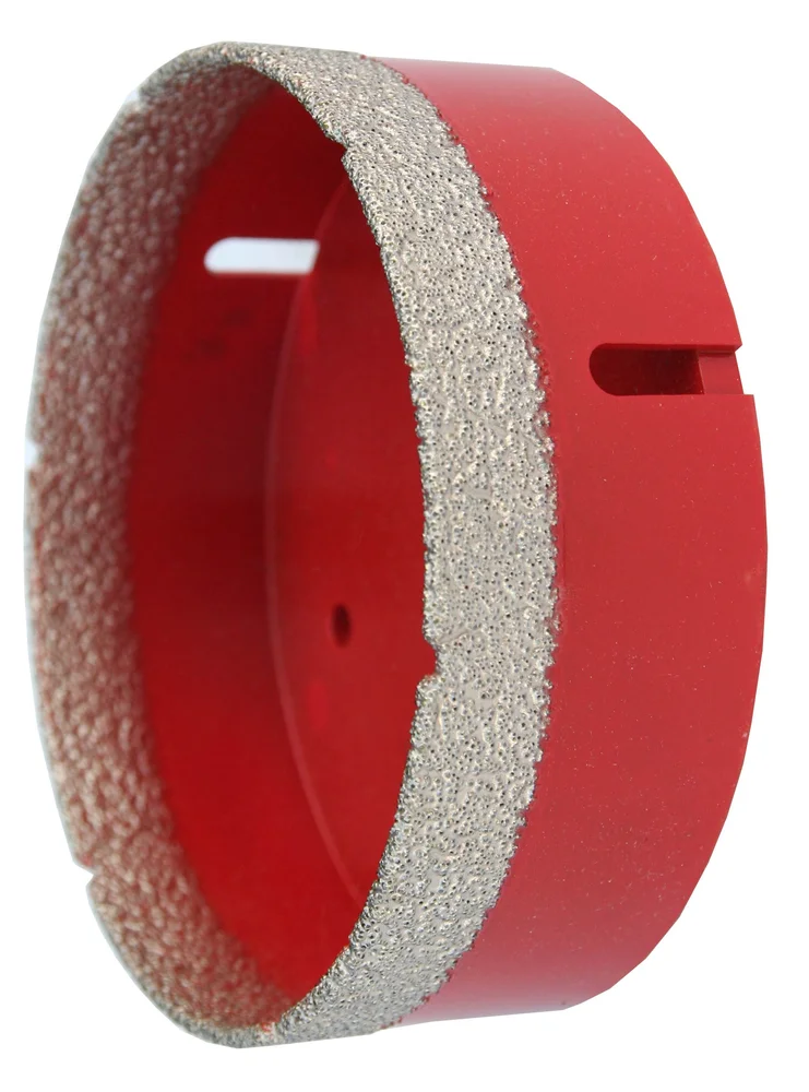 Diamantbor for tørrboring 115 mm for vinkelsliper v:9077101 Diamantbor for tørrboring 115 mm for vinkelsliper v:9077101