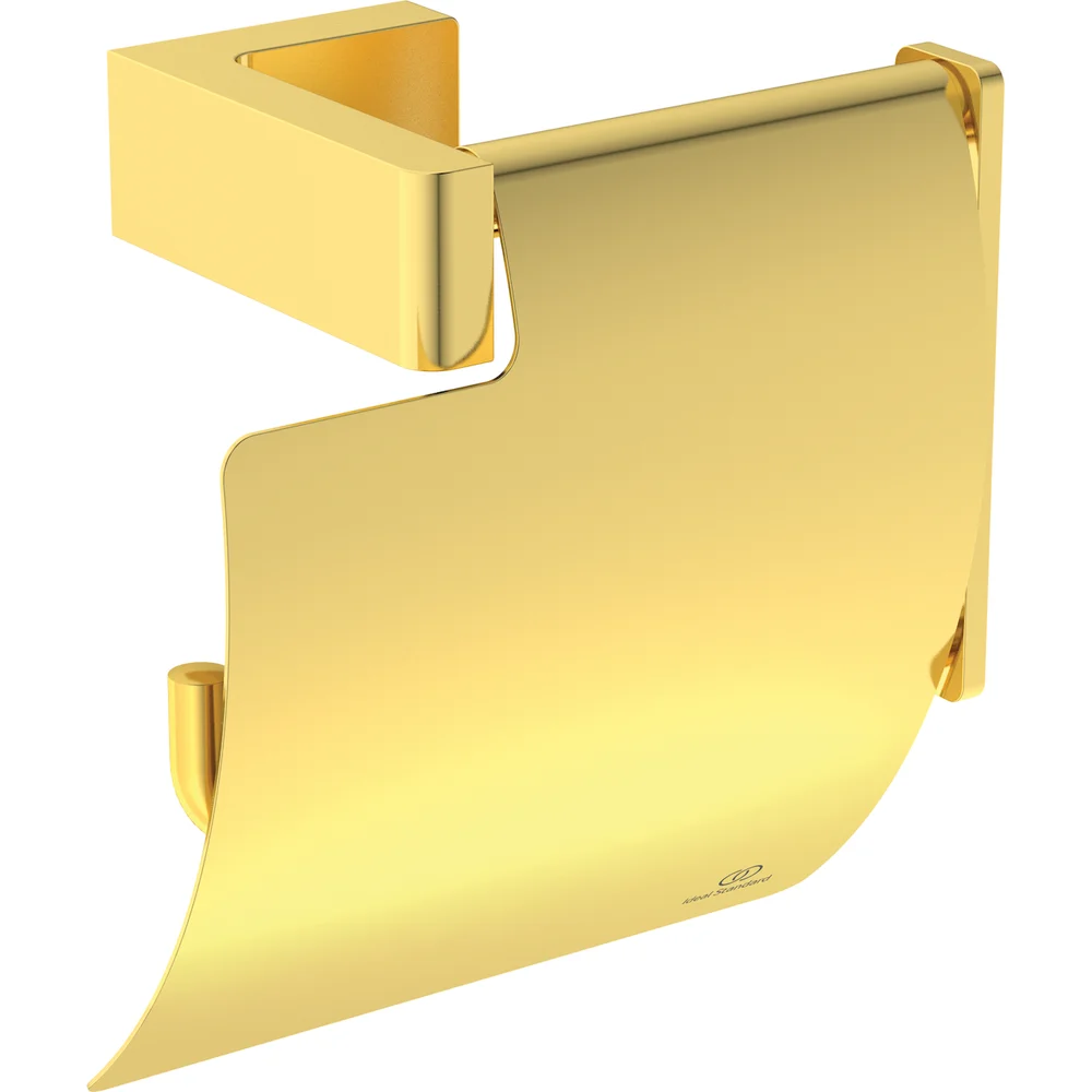 IDEAL STANDARD CONCA TOALETTPAPIRHOLDER M/LOKK BØRSTET GULL v:2727878 IDEAL STANDARD CONCA TOALETTPAPIRHOLDER M/LOKK BØRSTET GULL v:2727878