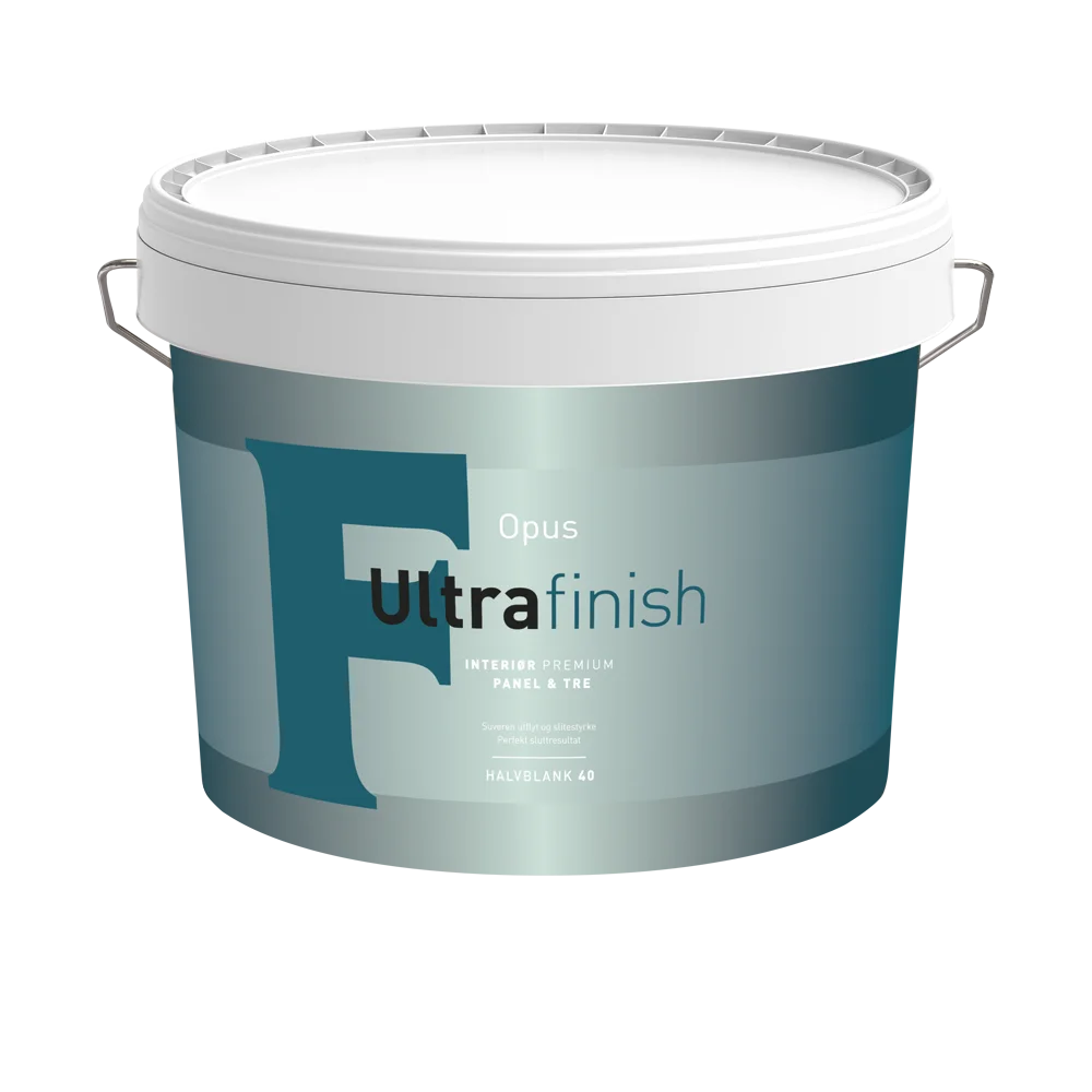 OPUS Ultrafinish panel og tre halvblank hvit base 9 l v:4992723 OPUS Ultrafinish panel og tre halvblank hvit base 9 l v:4992723