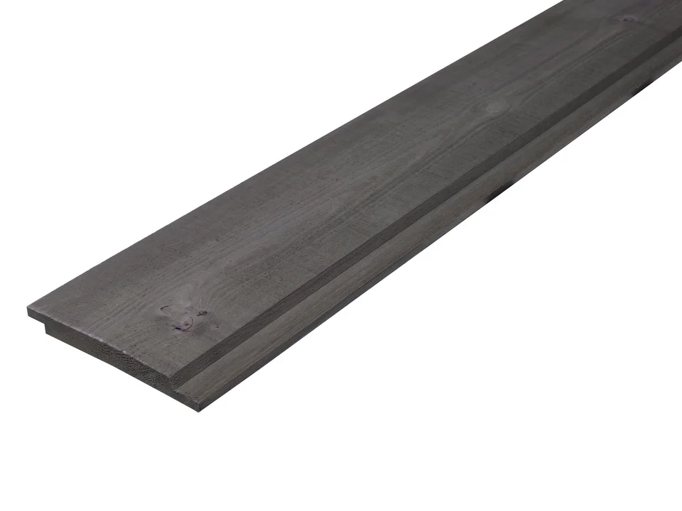 Kledning dobbelfalset royalimpregnert furu grå 60° 19×148 mm v:6581187 Kledning dobbelfalset royalimpregnert furu grå 60° 19×148 mm v:6581187