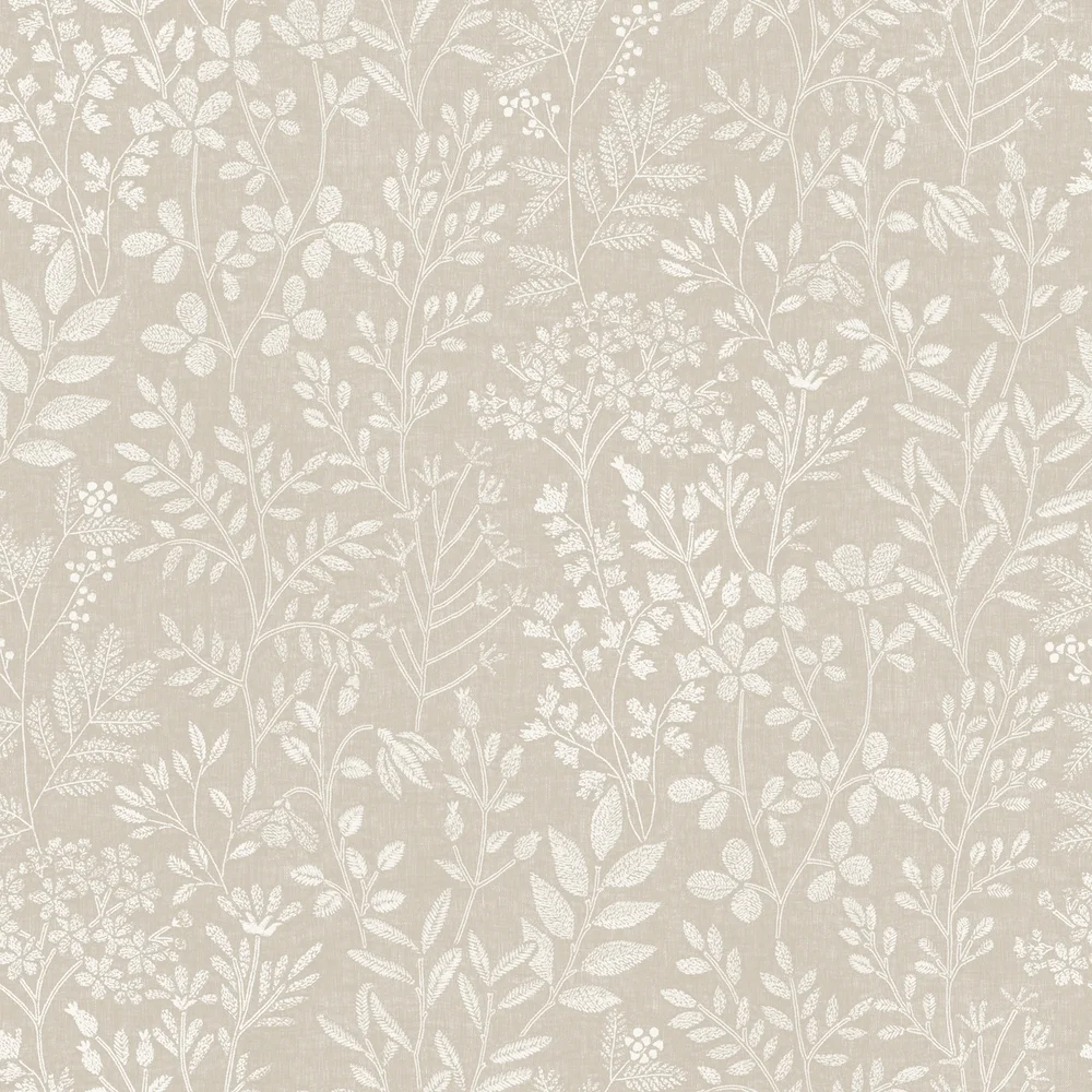 STOREYS KARUNA VINYLTAPET BLOMST BEIGE 10X0,53M v:2186315