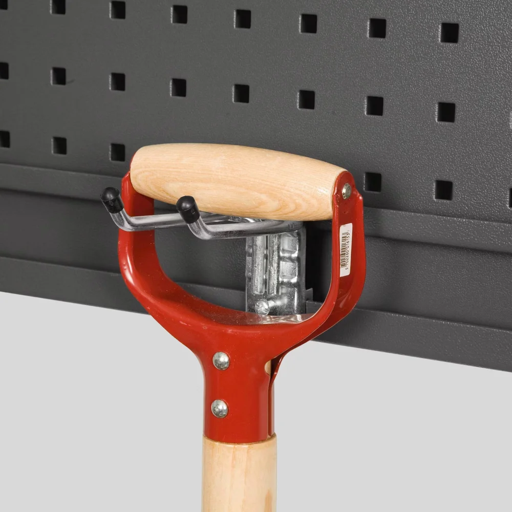 Tellbe Dobbeltkrok til kombinasjonsskinne, 7x180x60x20 mm, 2-pakning v:2437120 Tellbe Dobbeltkrok til kombinasjonsskinne, 7x180x60x20 mm, 2-pakning v:2437120